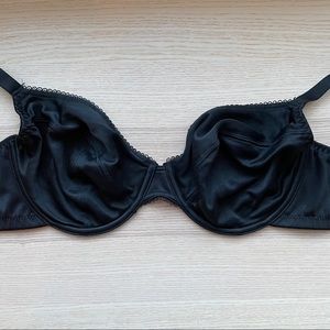 NWOT Panache Tango Plunge Bra in Black